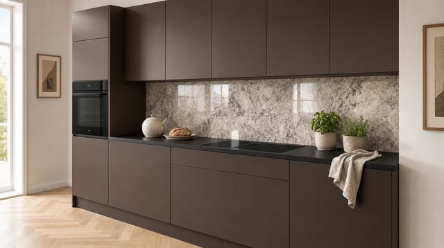 FANI Küchenrückwand Dekor 906 Kaffeebrazil – Küchenzeile Mokka
