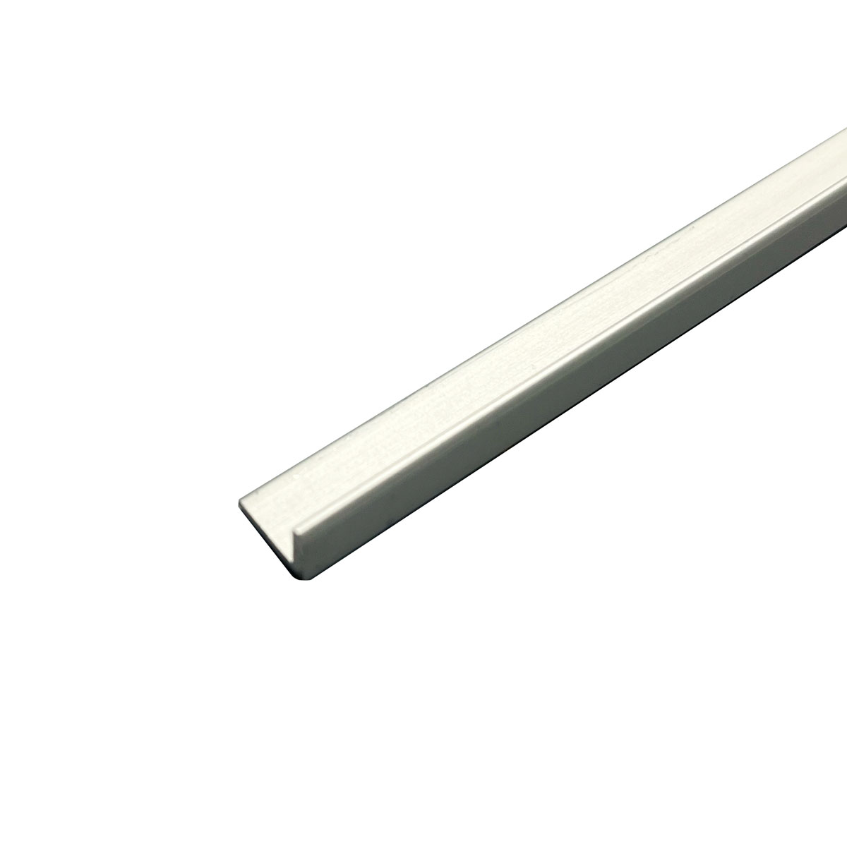 L-Profil Alu eloxiert 2000mm Innenmaß 6/8mm Winkel